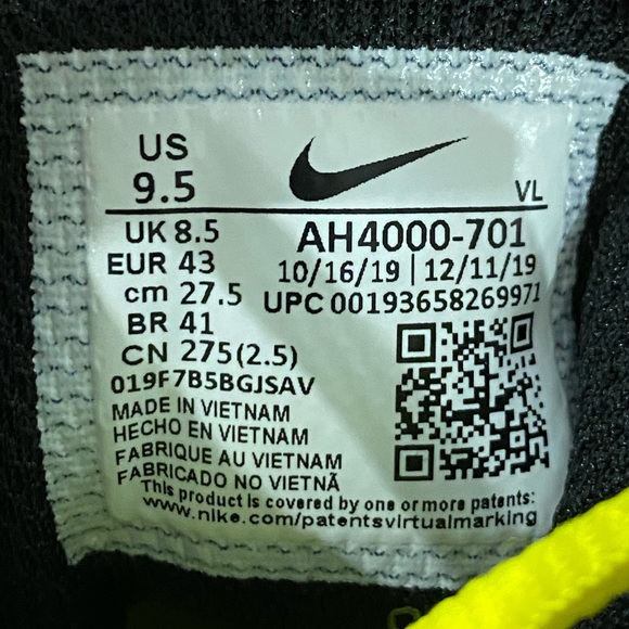 Nike Men's Force Savage Pro 2 Mid Football Cleats - Picture 7 of 7